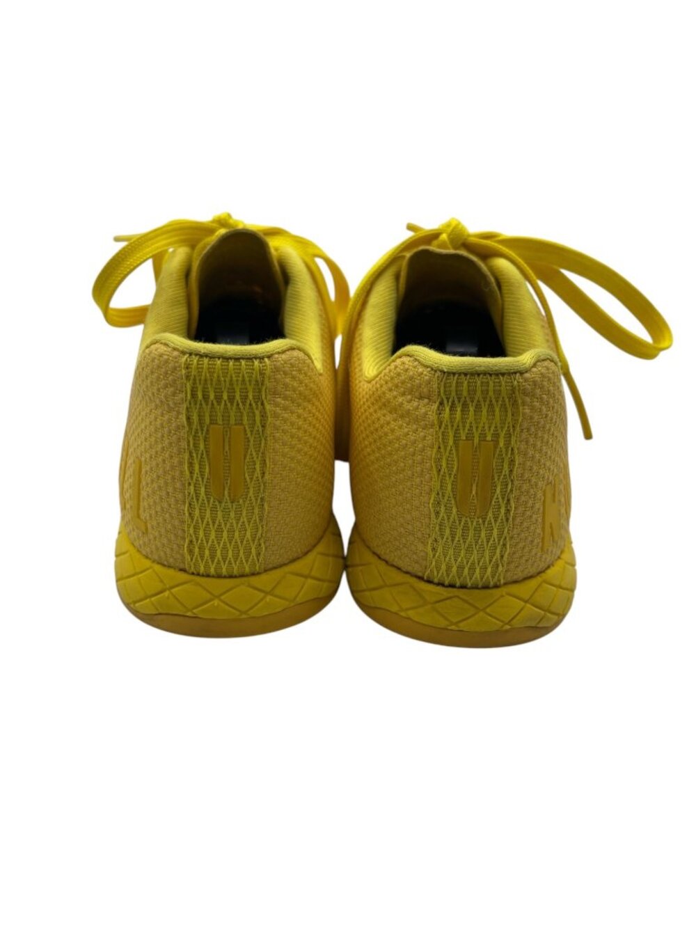Nobull Lemon Drop Training Shoes Lace up Low Workout Athletic Yellow M/5 W/6.5 - Picture 4 of 6